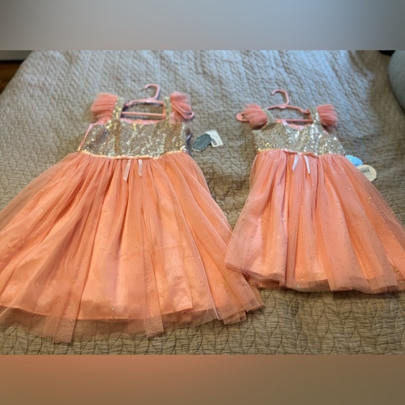 Popatu little girls sequin dress . Size 8 - Picture 15 of 16